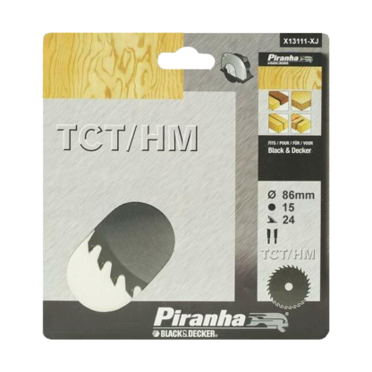 Black+Decker Multievo™ Piranha Trimsaw TCT/HM Wood Cutting Blade