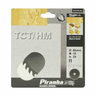 Black+Decker Multievo™ Piranha Trimsaw TCT/HM Wood Cutting Blade