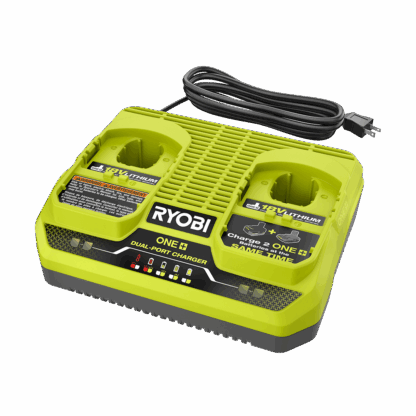 Ryobi 18V ONE+™ Dual-Port Simultaneous Charger