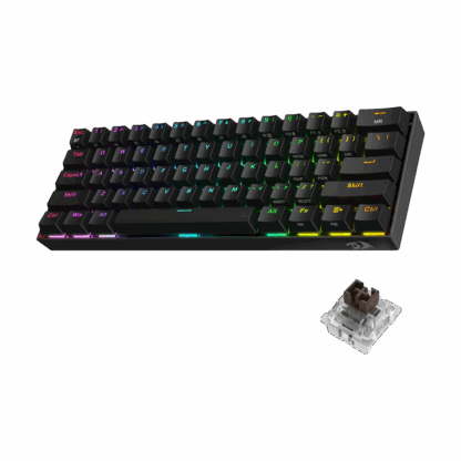 Redragon Draconic 61 Key Compact RGB Wireless Mechanical Gaming Keyboard