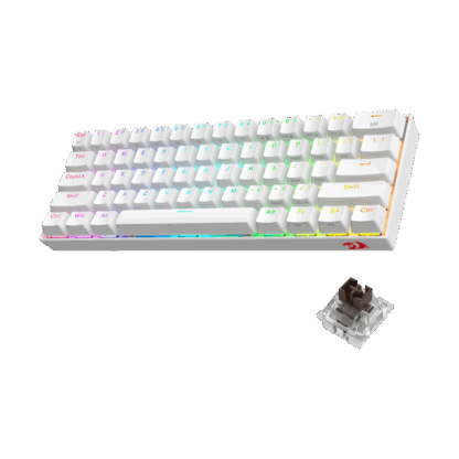 Redragon Draconic 61 Key Compact RGB Wireless Mechanical Gaming Keyboard