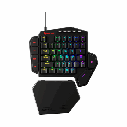 Redragon DITI Elite Pro One-Handed RGB Wireless Mechanical Gaming Keyboard - Image 5