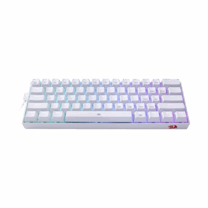 Redragon Dragonborn 61 Key Pink LED Wired Mechanical Gaming Keyboard - Image 3