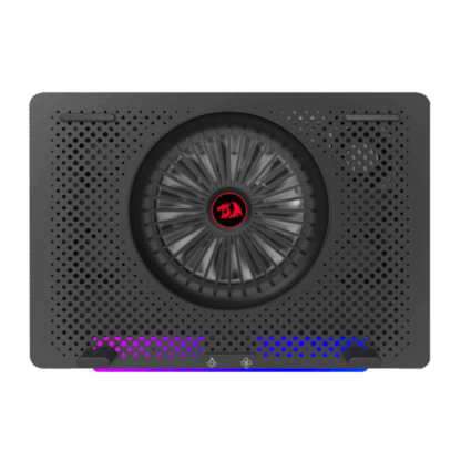 Redragon Dual USB 5 Fan RGB Gaming Notebook Cooling Stand - Image 2