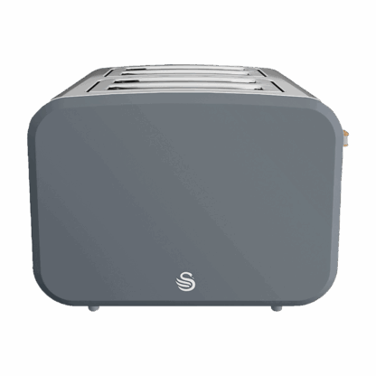 Swan Nordic 1500W 4 Slice Polished Stainless Steel Toaster - Image 2