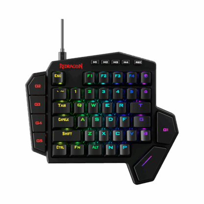 Redragon DITI Elite Pro One-Handed RGB Wireless Mechanical Gaming Keyboard - Image 2