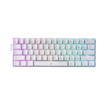 Redragon Dragonborn 61 Key Pink LED Wired Mechanical Gaming Keyboard - Image 2