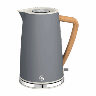 Swan Nordic 1800W 1.7l Polished Stainless Steel Cordless Kettle