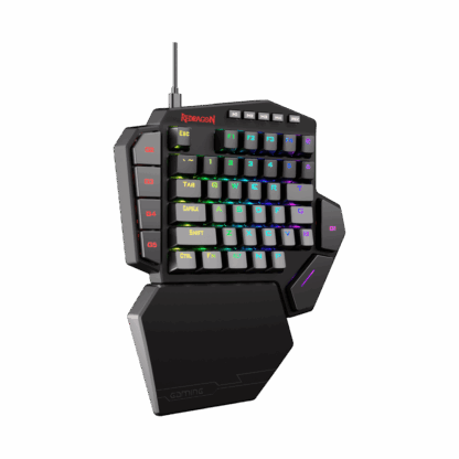 Redragon DITI Elite Pro One-Handed RGB Wireless Mechanical Gaming Keyboard - Image 4