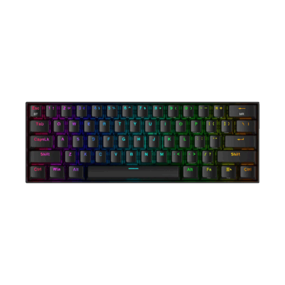 Redragon Draconic 61 Key Compact RGB Wireless Mechanical Gaming Keyboard - Image 4