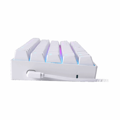 Redragon Dragonborn 61 Key Pink LED Wired Mechanical Gaming Keyboard - Image 4