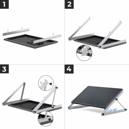 EcoFlow 28" Tilt Mount Bracket - Image 4