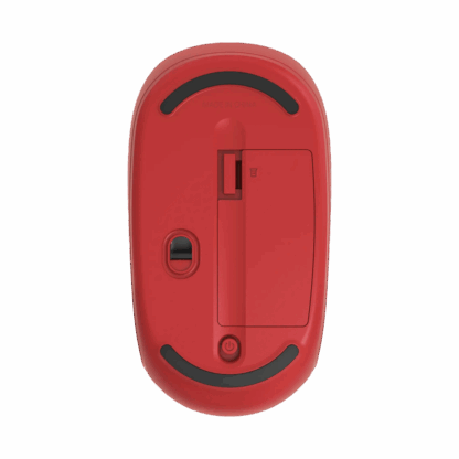 Microsoft 1850 Flame Red Wireless Mouse - Image 3