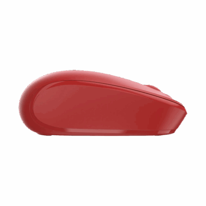 Microsoft 1850 Flame Red Wireless Mouse - Image 4