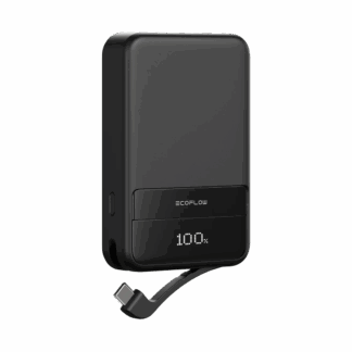 EcoFlow Rapid 10000mAh Black Magnetic Power Bank
