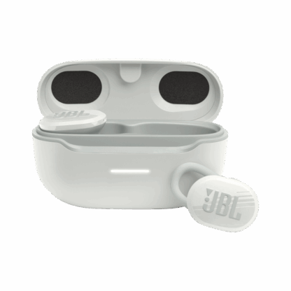 JBL Endurance Race 2 True Wireless Active Sport In-Ear White Earbuds - Image 2