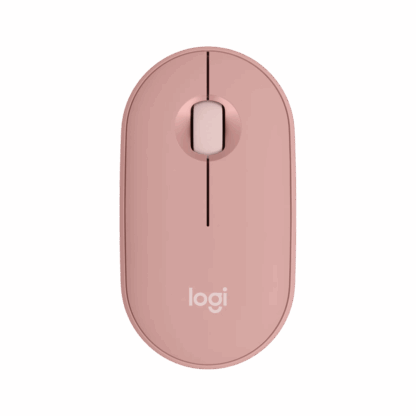Logitech Pebble Mouse 2 Tonal Rose Slim Bluetooth® Wireless Mouse - Image 2