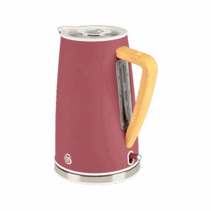 Swan Nordic Fuchsia Rose 2150W 1,7l Stainless Steel Kettle - Image 2