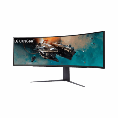 LG 49” UltraGear™ Dual QHD Curved Gaming Monitor - Image 4