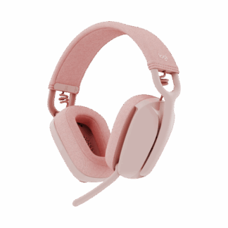 Logitech Zone Vibe 100 Rose Wireless Headphones