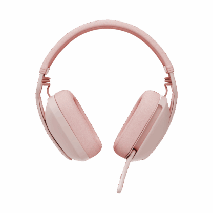 Logitech Zone Vibe 100 Rose Wireless Headphones - Image 4
