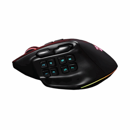 Redragon Aatrox Wireless 6200DP RGB MMO Gaming Mouse - Image 5