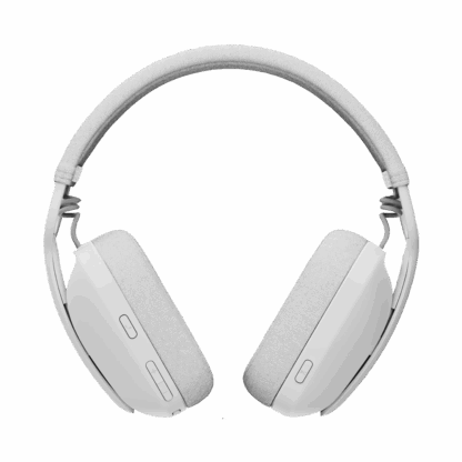 Logitech Zone Vibe 100 Off-White Wireless Headphones - Image 5