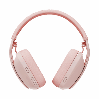 Logitech Zone Vibe 100 Rose Wireless Headphones - Image 5