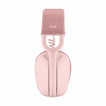 Logitech Zone Vibe 100 Rose Wireless Headphones - Image 6