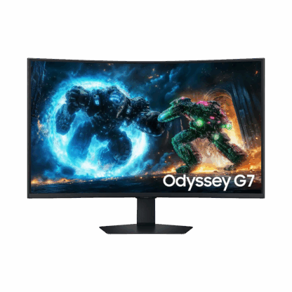 Samsung 37" Odyssey G75F 4K Curved Gaming Monitor - Image 2