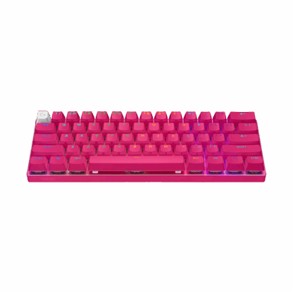 Logitech Pro X 60 Magenta Wireless 60% Gaming Keyboard - Image 3
