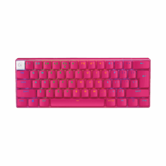 Logitech Pro X 60 Magenta Wireless 60% Gaming Keyboard