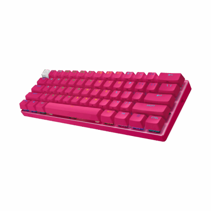 Logitech Pro X 60 Magenta Wireless 60% Gaming Keyboard - Image 4
