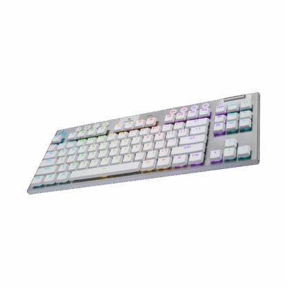 Logitech G915 X Lightspeed TKL White Wireless Low Profile Gaming Keyboard - Image 3