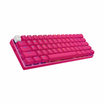 Logitech Pro X 60 Magenta Wireless 60% Gaming Keyboard - Image 2