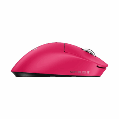 Logitech Pro X Superlight 2 DEX Magenta Gaming Mouse - Image 3