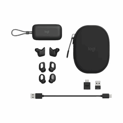 Logitech Zone Black Wireless Earphones - Image 5