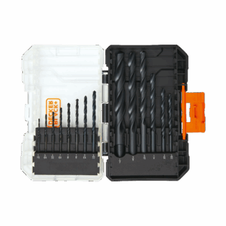 Black+Decker 14-Piece Black Shell Drill Bit Set