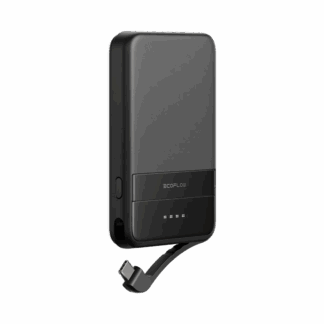 EcoFlow Rapid 5000mAh Black Magnetic Power Bank