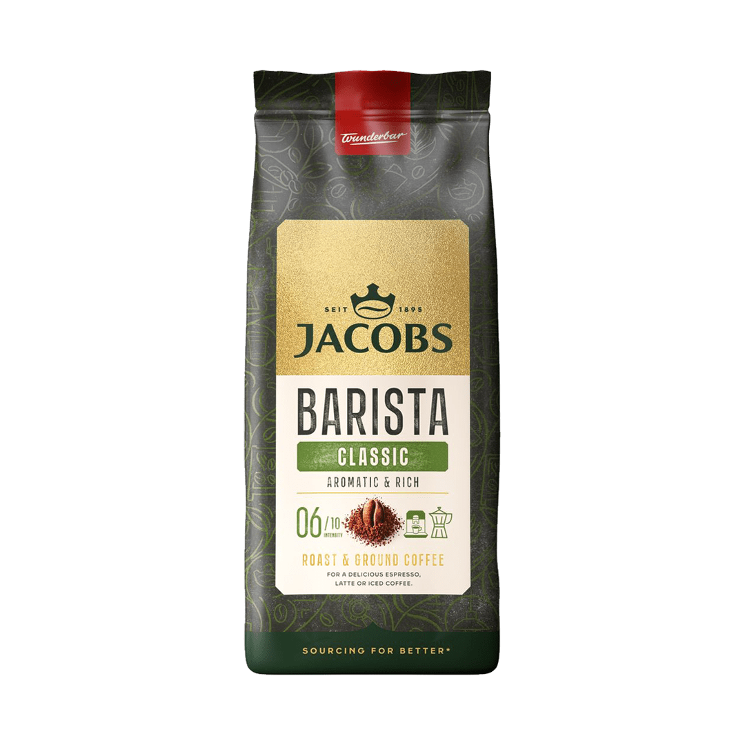 Jacobs Barista 200g Classic Coffee Ground Beans