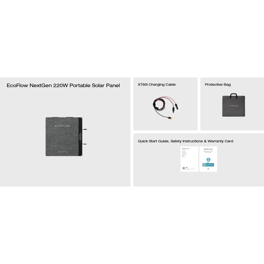 EcoFlow NextGen 220W Portable Solar Panel - Image 9